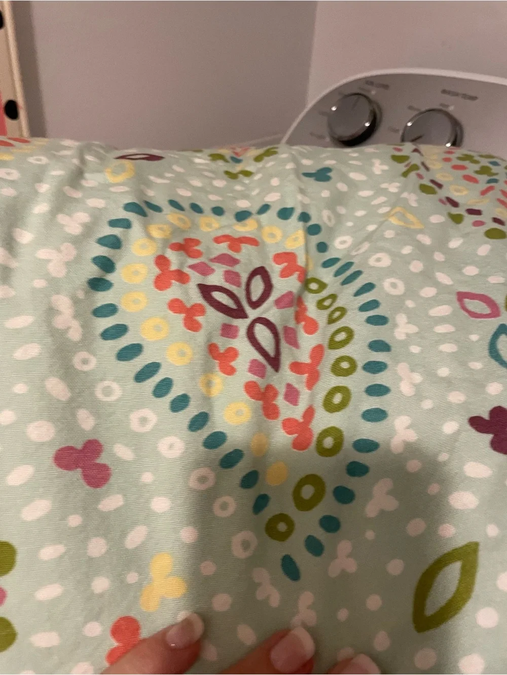 Set of two Beautiful matching TWIN SIze REVERSIBLE Duvet Covers.